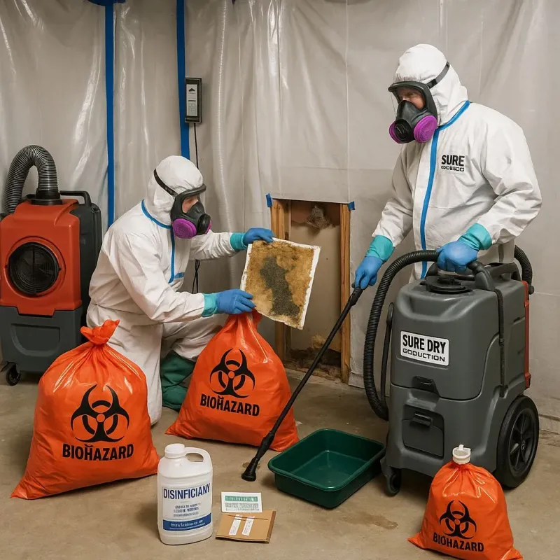 Contaminated Water Handling Protocols process in North Aurora, IL